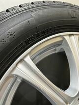 175/65R15 GOODYEAR/ICE NAVI7 18年 JOKER 15インチ 5.5J +42 100 4H スタッドレス バリ山 4本 グッドイヤー アイスナビ7 アクア フィット_画像6