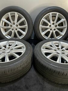 205/55R16 BRIDGESTONE/TURANZA T001 19年製 スバル インプレッサ 純正 16インチ 6.5J +48 100 5H 夏タイヤ 4本 ブリヂストン