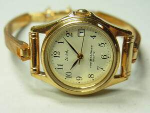 2303 ALBA V782D all figure dial . sending possible beautiful goods battery replaced 