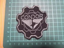 送料84円～◆ミリタリー・ワッペン【CONDOR】ベルクロ付【中古/美品】_画像1