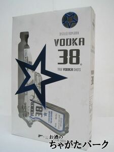  vodka 38 piste ru type bottle shot glass 2 piece attaching 40 times 200ml