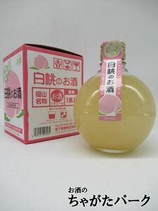 . under sake structure Okayama special product white peach. sake 360ml