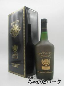  Alps The Alps 20 year .. pieces . brandy gift box attaching 43 times 720ml