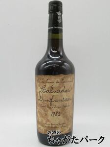 [ old label ] low li stone Don Fronte 1982 calvados 42 times 700ml