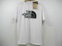新品 定価4620円 THE NORTH FACE ノースフェイス NT32133 Tシャツ 半袖 S/S Color Dome Tee ビッグロゴ 白×黒 ホワイト ブラック サイズXL_画像1