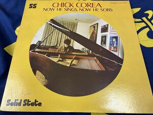 Chick Corea★中古LP国内盤「チック・コリア～ナウ・ヒー・シングス、ナウ・ヒー・ソブズ」