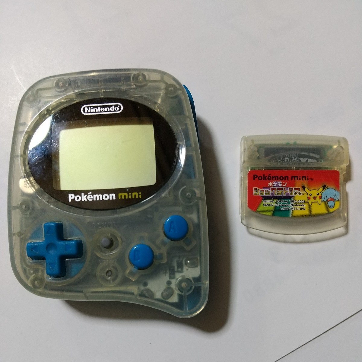 着後レビューで 送料無料】 - ポケモンミニ本体ショックテトリス