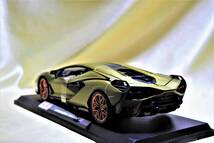 新品マイスト1/18 【Maisto】■Lamborghini Sian FKP 37/レア/■BMW/ポルシェ/フェラーリ/アウディ/メルセデス/ランボル/オートアート/京商_画像3