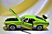 新品マイスト1/18 【Maisto】■1970年式Ford Mustang Mach 1/希少/■フォード/フェラーリ/BMW/ポルシェ/アウディ/オートアート/京商/他_画像7