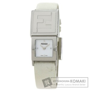 FENDI Fendi 5400L Secret wristwatch stainless steel leather lady's used 