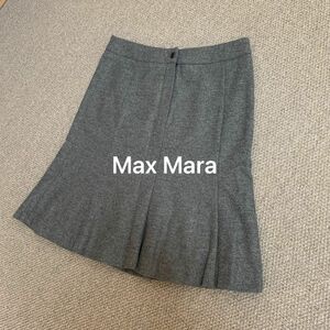 マックスマーラ MAX MARA 銀タグ シルバータグ 膝丈スカート レディース 38 