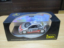 イクソ iXO　 1/43 「 プジョ－206 WRC 」 #2　スウェーデンラリー 2002ｙ 優勝車 ・送料 400円（レターパック発送） _画像2