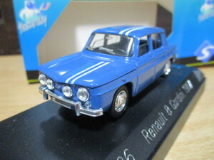  Solido 1/43 [ Renault 8 Gordini ] 1967y blue * postage 400 jpy ( letter pack post service shipping )