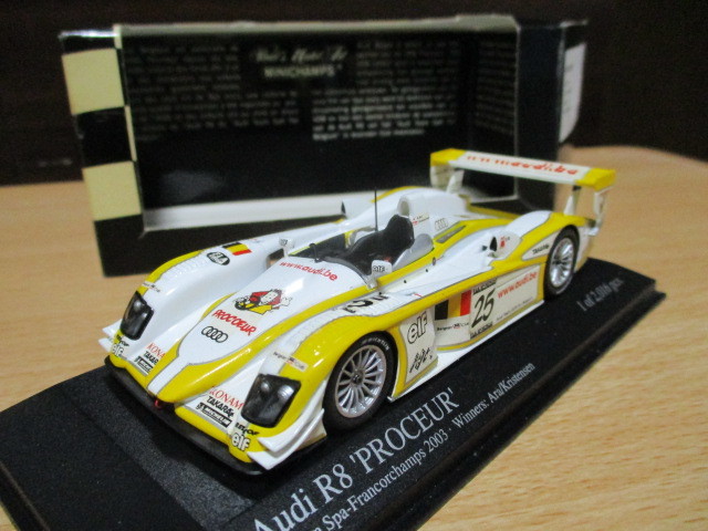ミニチャンプス 1/18 ポルシェ 956K #19 ステファン・ベロフ スパ