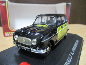  Sunstar 1/43 [ Renault 4Lpa Rige .nn] 1964y * стоимость доставки 400 иен ( letter pack почтовый сервис отправка )