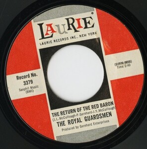 【ロック 7インチ】The Royal Guardsmen - The Return Of The Red Baron [LR-3379]