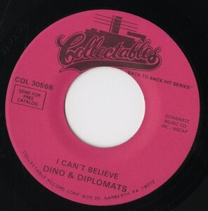 【ロック 7インチ】Five Discs / Dino & Diplomats - I Remember / I Can't Believe [COL 3056]