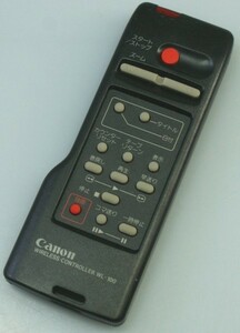 Canon　ビデオカメラリモコン　WL-100　動作OK