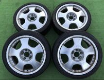 BLEST タイヤホイール4本 (18x7 1/2JJ) 18インチ (225/40ZR18) オフセット ＋41 PCD 114.3_画像1