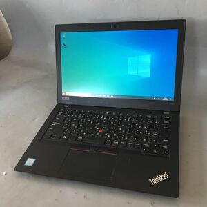 JXNT2597 /Lenovo ThinkPad X280 /Intel Core i5-8250U 1.60GHz/ メモリ:8GB /SSD:256GB / カメラ / 無線/Windows10 Pro/発色不良