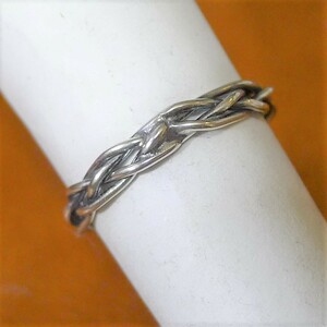 SR2238 ring silver 925 ring 11 number simple rope design free shipping 