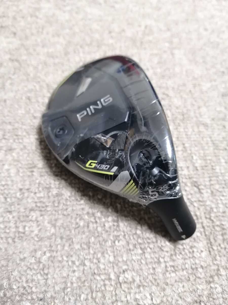 メカニカル 【新品未使用】PING ピン G430 ハイブリッド 6U 30度