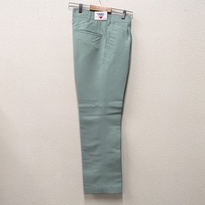 ( stock disposal ) new goods unused goods OLOD work pants size W79 / green / green / one tuck / through year / work clothes / work clothes / Work wear / uniform 