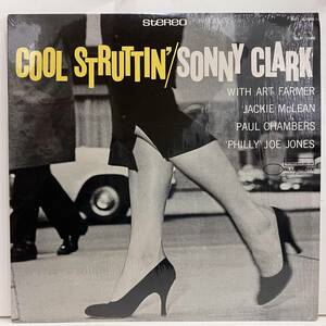 ●即決LP Sonny Clark / Cool Struttin' bst81588 j36405 米盤、Ua Stereo Vangelder刻印無し シュリンク付 ソニー・クラーク