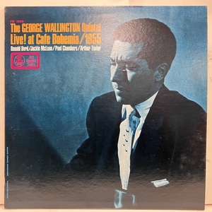 ●即決LP George Wallington / Live at the Cafe Bohemia prst7820 j36126 米盤、中央Trident Stereo Rvg無し ジョージ・ウォーリントン