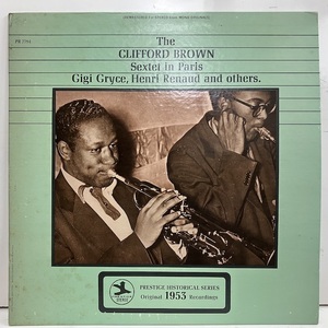 ●即決LP Clifford Brown / Sextet In Paris j36155 米盤70年プレス クリフォード・ブラウン 