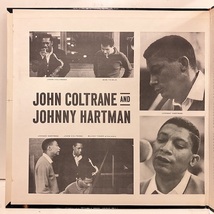 ●即決VOCAL LP John Coltrane /and Johnny Hartman j36195 米盤、赤黒、「LW手書き Vangelder機械」刻印 ジョニー・ハートマン_画像6