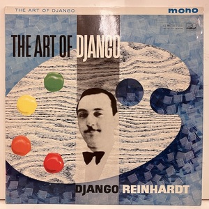 ●即決LP Django Reinhardt / The Art Of Django CLP 1340 ej3108 英盤60年代初頭のプレス ジャンゴ・ラインハルト MONO 