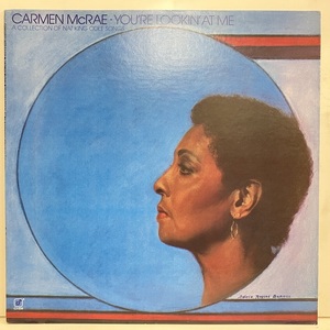 ●即決VOCAL LP Carmen McRae / You're Lookin' At Me jv4225 米オリジナル カーメン・マクレエ