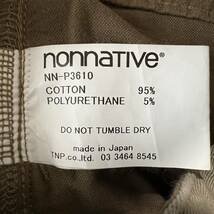 nonnative DWELLER 4P JEANS 1 S チノ ドウェラー ジーンズ テーパード フィット ブラウン デニム パンツ ズボン ノンネイティブ_画像7