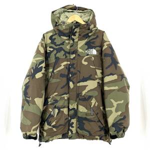 【激レア】FUTURA × THE NORTH FACE マカルダウン L 迷彩 ND19406 ダウン ジャケット 00's カモフラージュ ウッドランド ノースフェイス