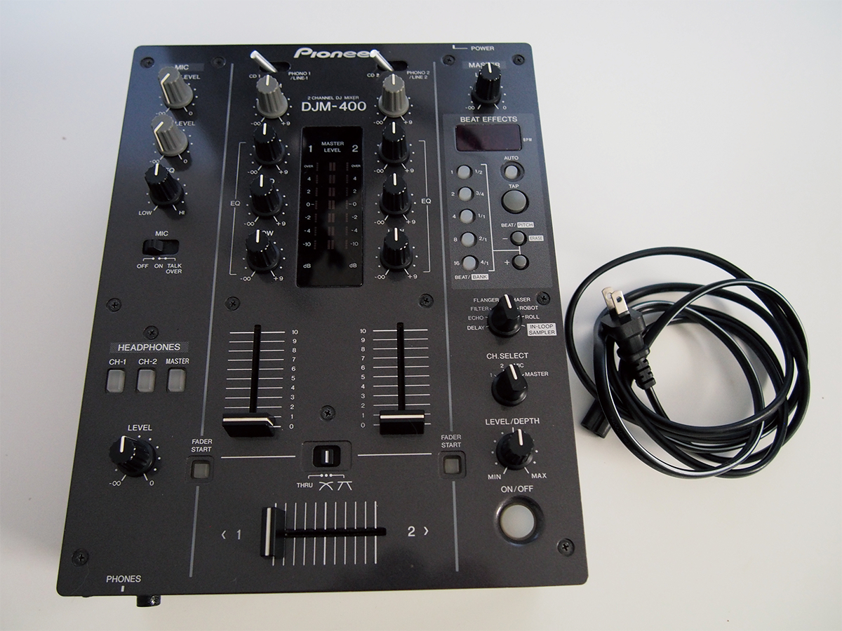 オンラインショップ】 美品 PIONEER DJM-400 DJM400 パイオニア DJ