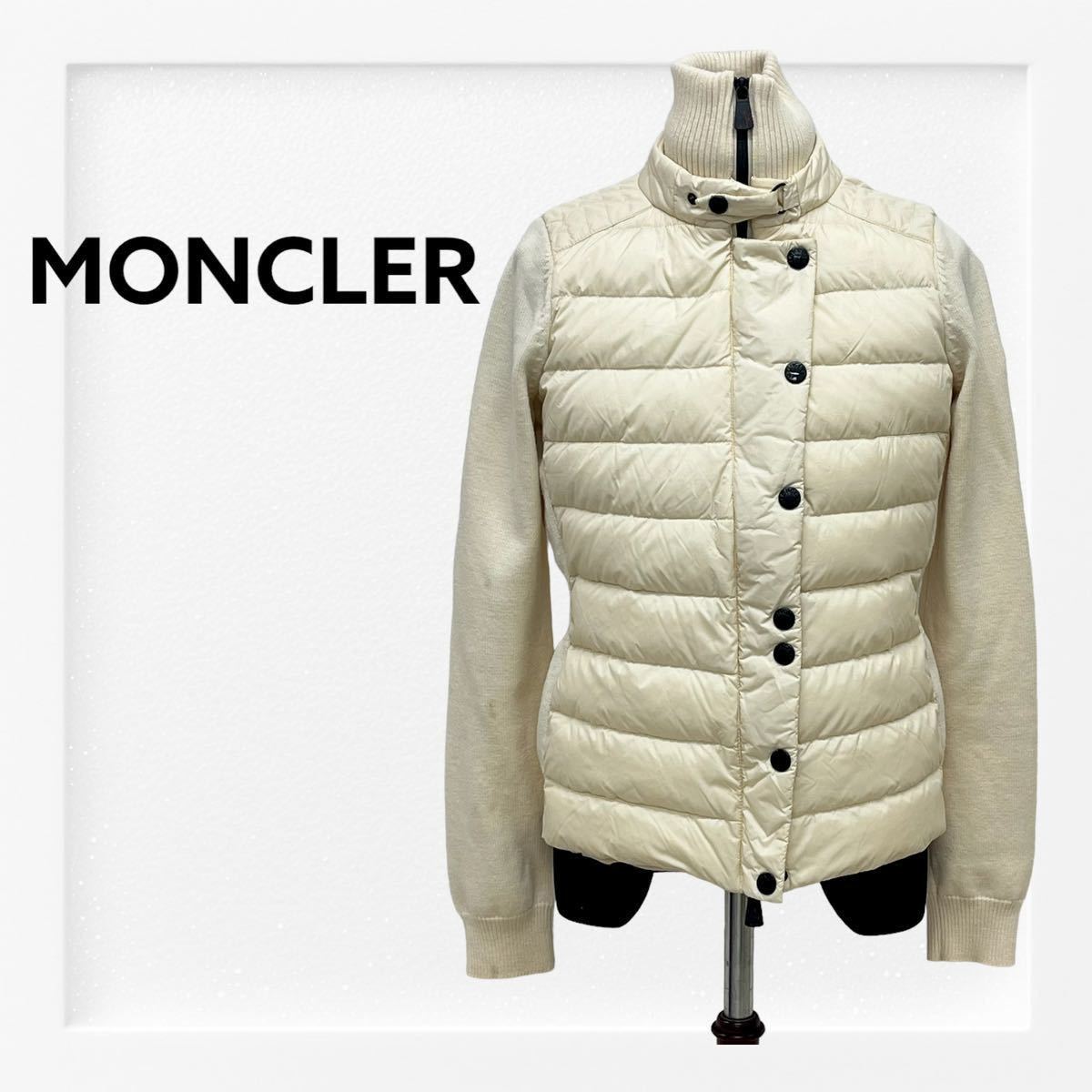 国内正規品 MONCLER モンクレール NEVA ナイロン スタンドカラー