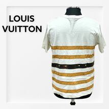 高級 LOUIS VUITTON ルイヴィトン 18AW ポップアップストア限定 トランクプリント 半袖 Tシャツ レディース FFTS79IRG_画像2
