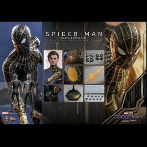  new goods unopened Spider-Man black & Gold hot toys Ironman 