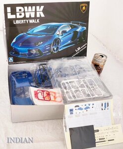 *3 Aoshima [1/24 LB Works Lamborghini Aventador Ver.2]