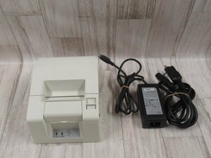 新Ω ZM3 11222♪ 保証有 Fujitsu【FP-1100】富士通アイソテック サーマルプリンタ 17年製 AC付き 領収書発行可