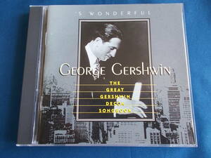 ジョージ・ガーシュウィン　THE GREAT GERSHWIN DECCA SONGBOOK　全20曲