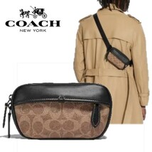 ◆新品タグ付き/正規品◆【COACH★C2596-TN2】コーチ ショルダーバッグ ボディバッグ ウェストバッグポーチ シグネチャー 即決!! _画像1