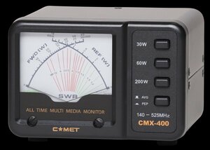 CMX-400 コメット140～525MHz 200WmaxSWR＆パワー計