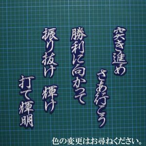 送料無料 佐藤 応援歌 行白/青 刺繍 ワッペン 阪神 タイガース 応援 ユニフォーム に