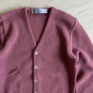  rare! FANNI LEMMERMAYER alpaca knitted cardigan pink Austria made ultimate beautiful goods remame year 