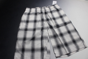  postage 185 jpy [ new goods ] Takeo Kikuchi The Shop TK relax Silhouette shorts / thin shorts L size black /N40-72625(4A887