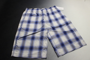  postage 185 jpy [ new goods ] Takeo Kikuchi The Shop TK relax Silhouette shorts / thin shorts L size blue /N40-72625(4A890