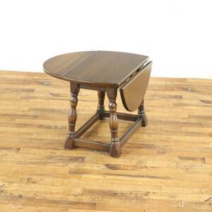 天板拡張式コーヒーテーブル　小ぶりでかわいい　素朴な雰囲気　ローテーブル　イギリス　アンティークフレックス　57352