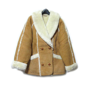 Vintage SUPRODAN S.A. Vintage urug I made real mouton leather jacket 135170-q